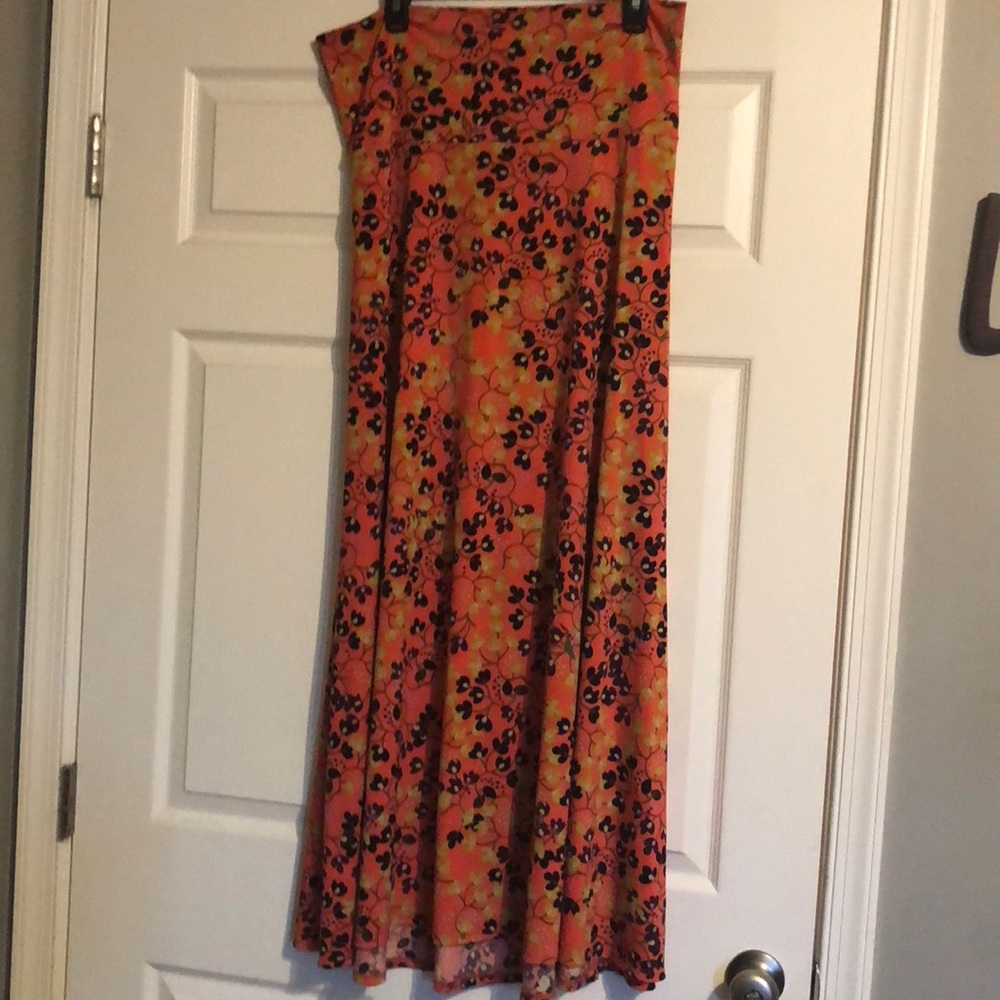 LuLaRoe Maxi Skirt Large